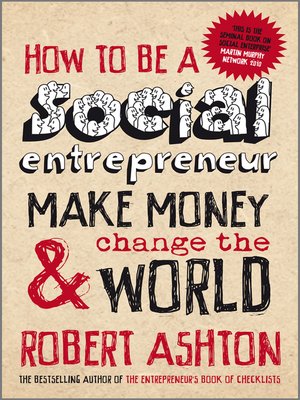 cover image of How to be a Social Entrepreneur